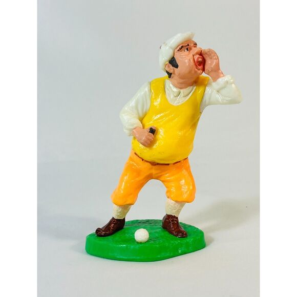 Vintage 1974 Wilton Golf Cake Decorating Accessories Club Flag Golfer - Picture 3 of 9